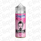 Pinkerton 70/30 Shortfill E-liquid by Kingston 100ml bottle with bold design for full-bodied flavour vaping experience.