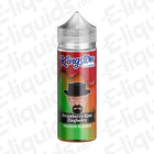 Strawberry Kiwi Zingberry 70/30 Shortfill E-liquid by Kingston 100ml bottle with bold flavor and smooth vapor production.