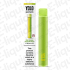 YOLO Mesh M600 20mg Disposable Vape Kiwi Guava Passion Fruit