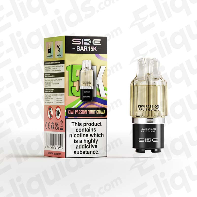 Kiwi SKE Crystal Prefilled Pod Kits Kiwi SKE Crystal Prefilled Pod Kits
