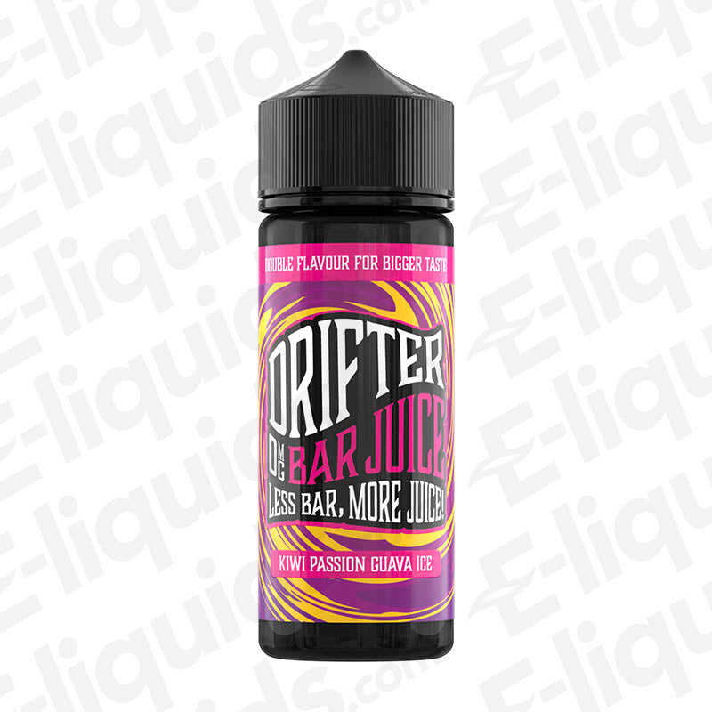 Drifter Bar Juice Kiwi Passion Guava Ice 100ml Shortfill E-liquid