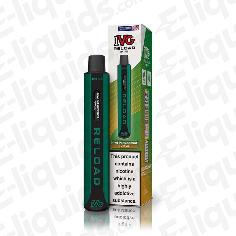 IVG Reload Mini 20mg Prefilled Pod Kit Kiwi Passionfruit Guava