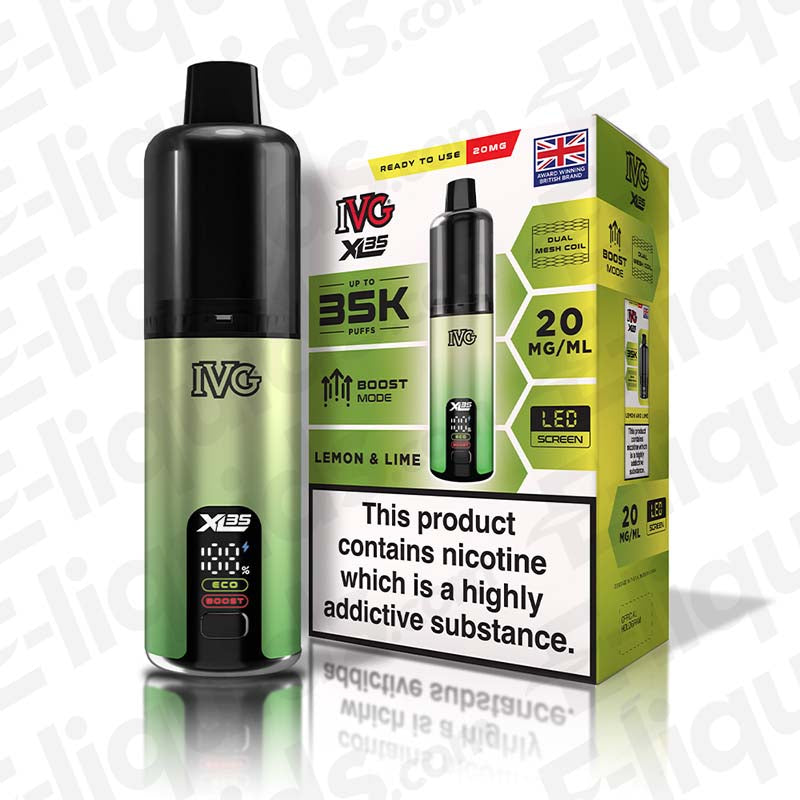 IVG XL 35 Lemon & Lime Prefilled Pod Kit