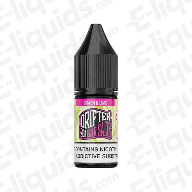 Drifter Bar Salts Lemon and Lime 20mg Nic Salt E-liquid