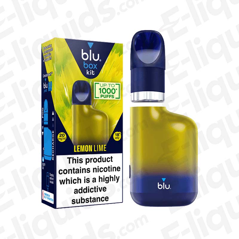 Blu Box 20mg Prefilled Pod Kit Lemon and Lime