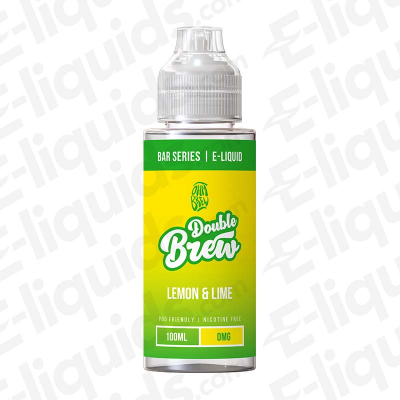 Ohm Brew Double Brew Lemon and Lime 100ml Shortfill E-liquid
