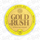 Lemon Ice Gold Rush 18mg Nicotine Pouches by Gold Bar