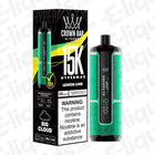 Al Fakher Crown Bar Hypermax 15K Lemon & Lime Legal Big Puff Disposable Vape