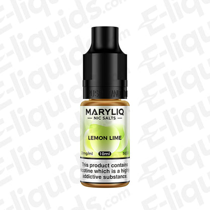 Maryliq Lemon Lime 20mg Nic Salt E-liquid