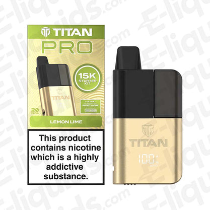 Titan Pro Lemon Lime 20mg Prefilled Pod Kit
