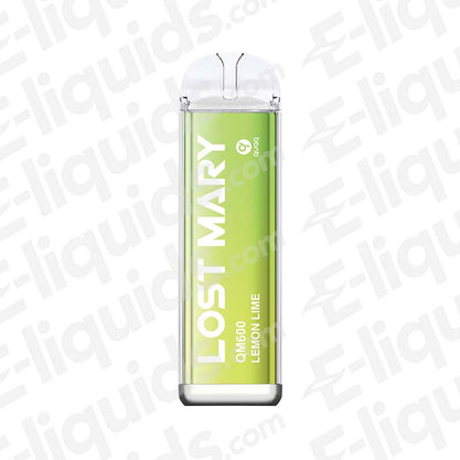 lemon lime lost mary qm600 disposable vapes