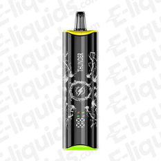 NEXEL Thunder Prefilled Pod Kit with sleek black design and lightning graphics for a modern vaping experience.