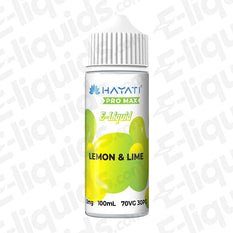 Hayati Pro Max 70/30 Lemon Lime 100ml Shortfill E-liquid