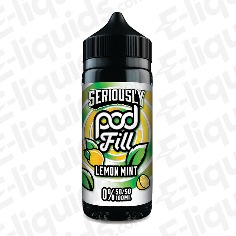 Doozy Vape Co Seriously Pod Fill Lemon Mint 100ml Shortfill E-liquid