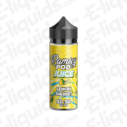 Ramsey E-Liquids Ramsey Pod Juice 100ml Shortfill Lemon Sherbet