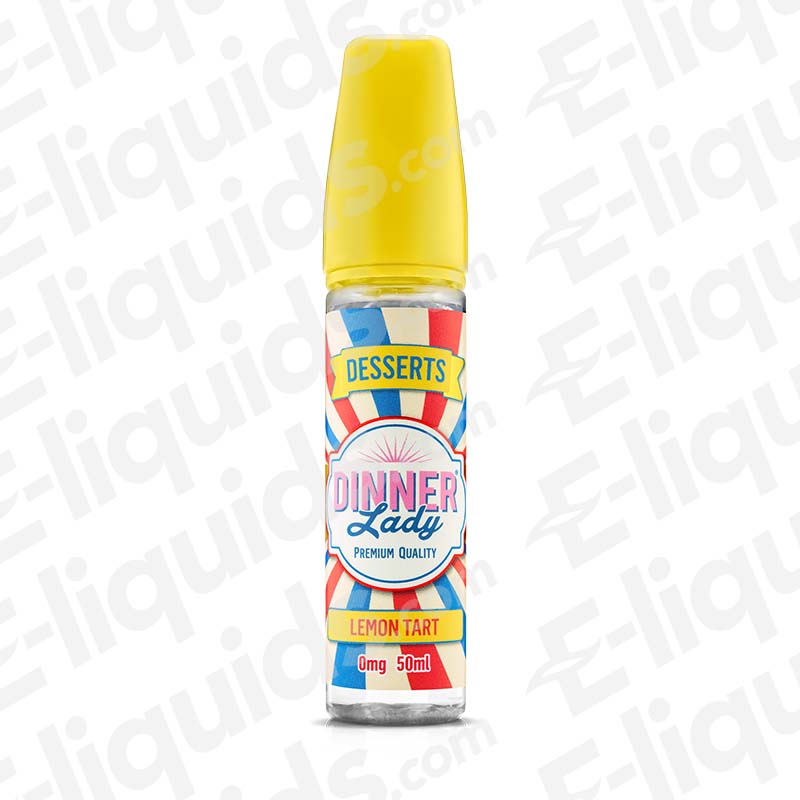 Dinner Lady Desserts Lemon Tart 50ml Shortfill E-liquid
