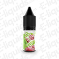 Lime Cherry Nic Salt E-liquid by Repeeled with vibrant lime and cherry graphics on a 10ml bottle.