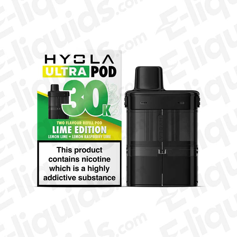 Hyola Ultra 30K Lime Edition 20mg Prefilled Pods