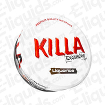 Killa Exclusive Nicotine Pouches Liquorice 16.5mg