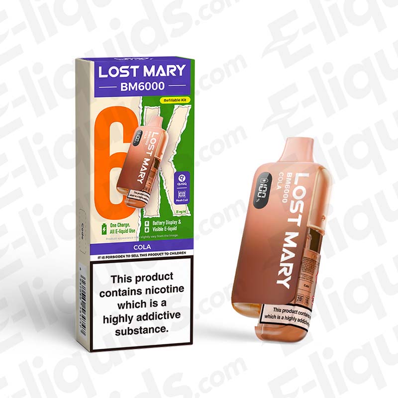 Lost Mary BM6000 Mad Blue Prefilled Pod Kit | Berry Fresh Lost Mary BM6000 Mad Blue Prefilled Pod Kit | Berry Fresh