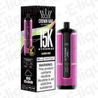 Al Fakher Crown Bar Hypermax 15K Lush Ice Legal Big Puff Disposable Vape