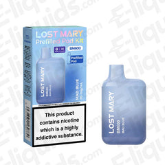what flavor is mad blue lost mary BM600 Prefilled Pod Kit Flavour:Watermelon Ice - Kit Smok Nfix Pod Kit vapes bulk buy