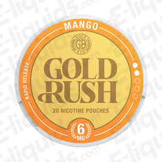 Mango Gold Rush 6mg Nicotine Pouches by Gold Bar