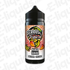 Doozy Vape Co Seriously Tropical Mango Banana 100ml Shortfill E-liquid