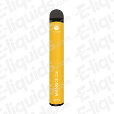 mango ice puff bar disposable vape device by vaporlinq