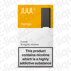 JUUL 2 18mg Prefilled Pods Mango
