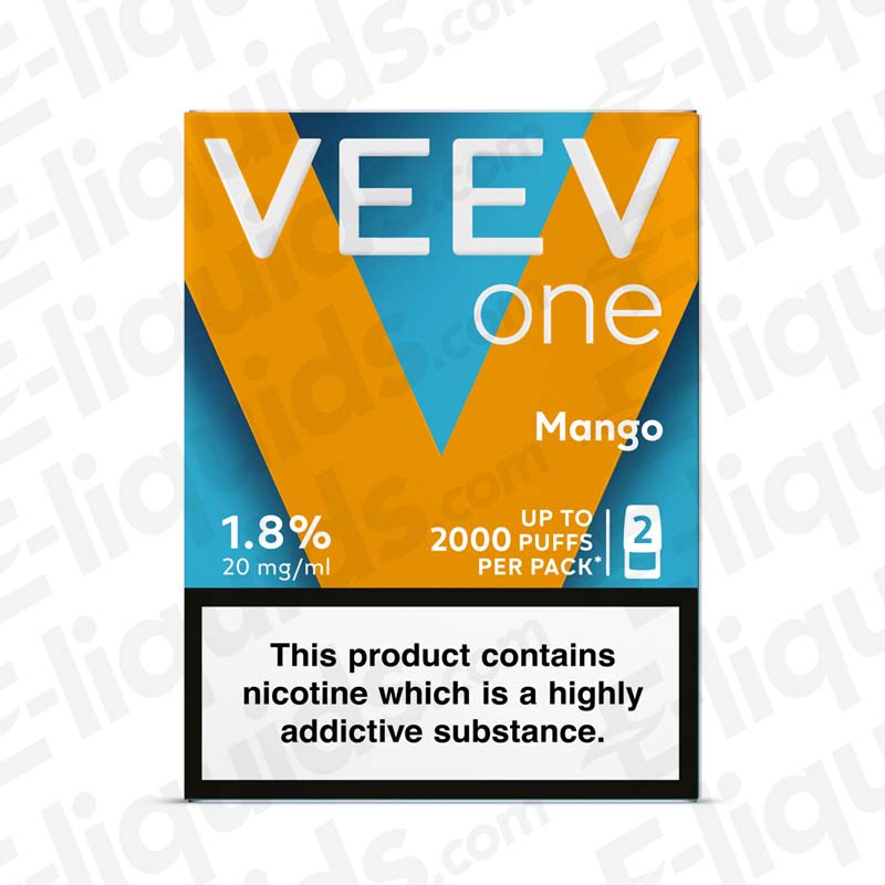 VEEV One Blue Mint Prefilled Pod 2-Pack | Smooth Chill VEEV One Blue Mint Prefilled Pod 2-Pack | Smooth Chill