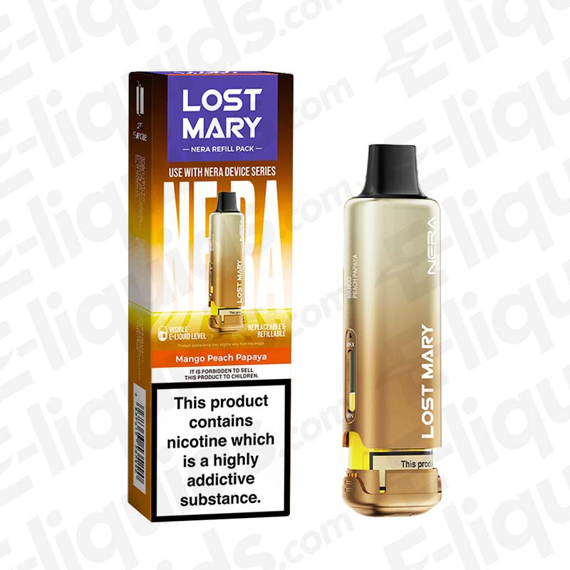 Lost Mary Nera 15K Mango Peach Papaya 20mg Prefilled Pods