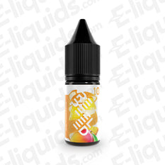 10ml bottle of Repeeled Mango Pineapple Nic Salt E-liquid with tropical fruit flavors.