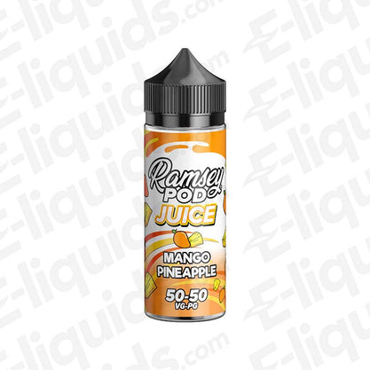 Ramsey E-Liquids Ramsey Pod Juice 100ml Shortfill Mango Pineapple
