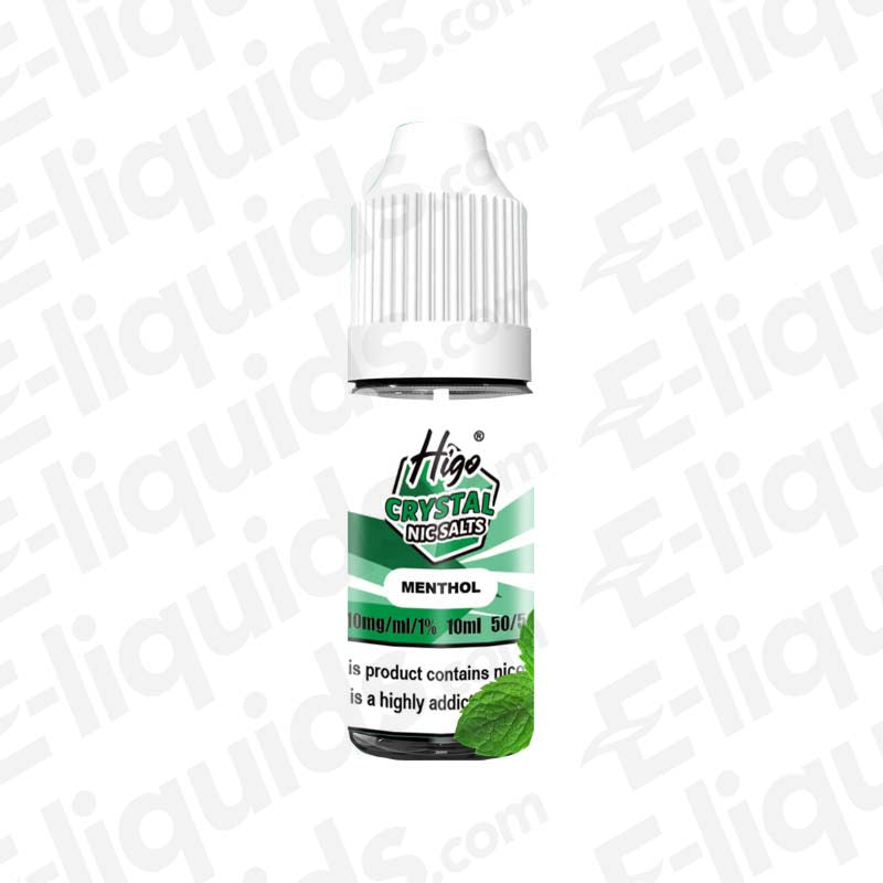 Higo Crystal Menthol 10mg Nic Salt E-liquid