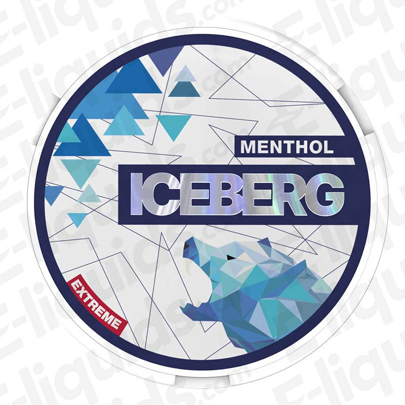 Menthol Extreme Nicotine Pouches by Iceberg