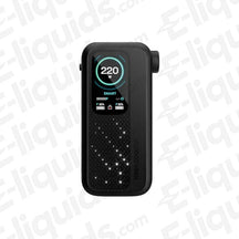 Voopoo Vinci Spark 220 Midnight Black Vape Mod with luxury dial and 220W output for a stylish and powerful vaping experience.