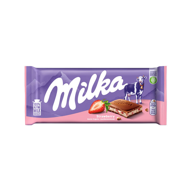 Milka Chocolate Strawberry