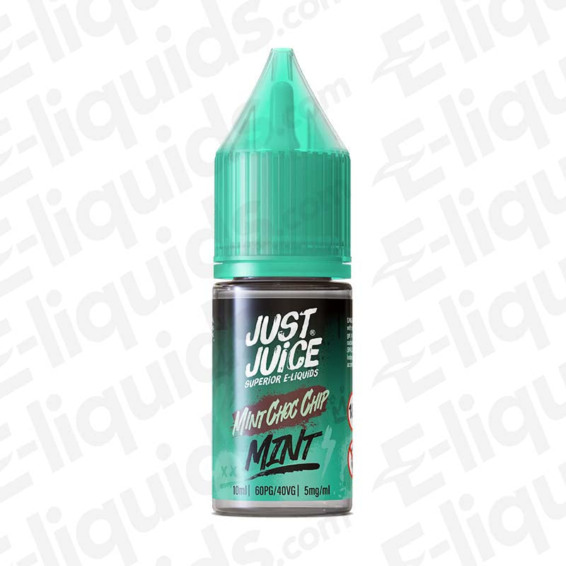 Just Juice Mint Nic Salt Mint Choc Chip