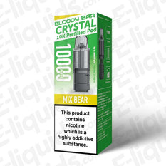 Bloody Bar Crystal 10K 20mg Prefilled Pods Mix Bear