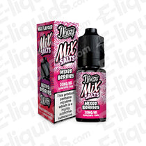 mixed berries nic salt eliquid by doozy mix