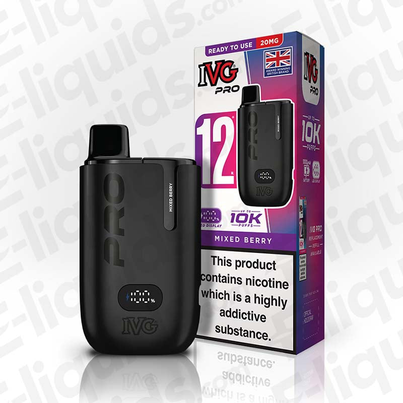 IVG Pro 12 20mg Prefilled Pod Kit Mixed Berry