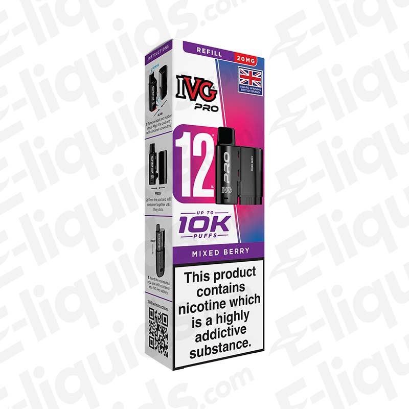 IVG Pro 12 Mixed Berry Prefilled Pod