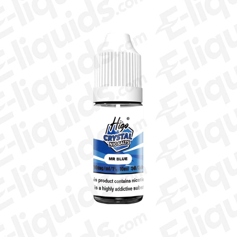 Higo Crystal Mr Blue 10mg Nic Salt E-liquid