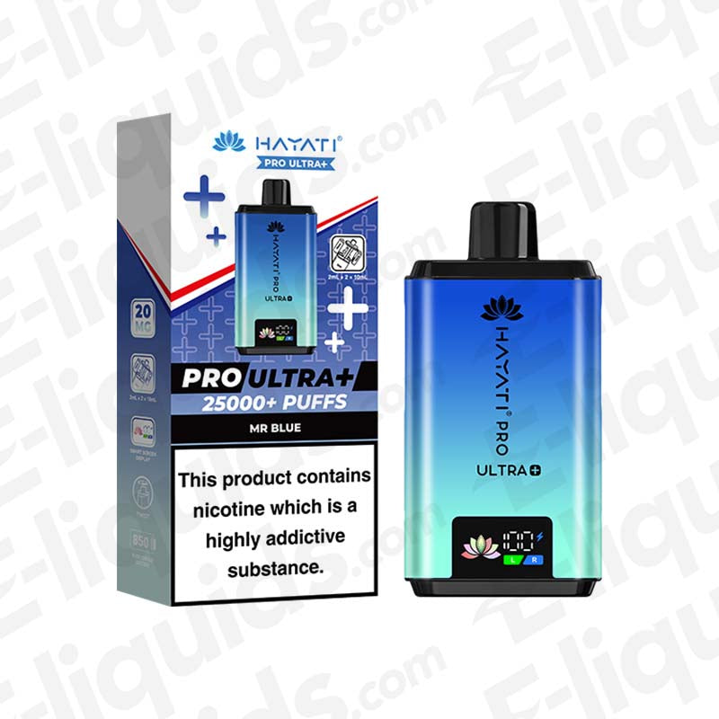 Hayati Pro Ultra 20mg Prefilled Pod Kit Mr Blue