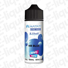 Hayati Pro Max 50/50 Mr Blue 100ml Shortfill E-liquid