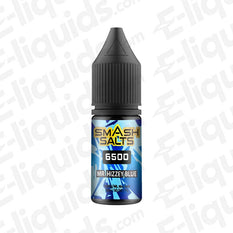 Smash Salts 6500 Mr Hizzey Blue 10mg Nic Salt E-liquid