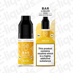 Bar Liquid 3000 NRG Ice 20mg Nic Salt E-liquid