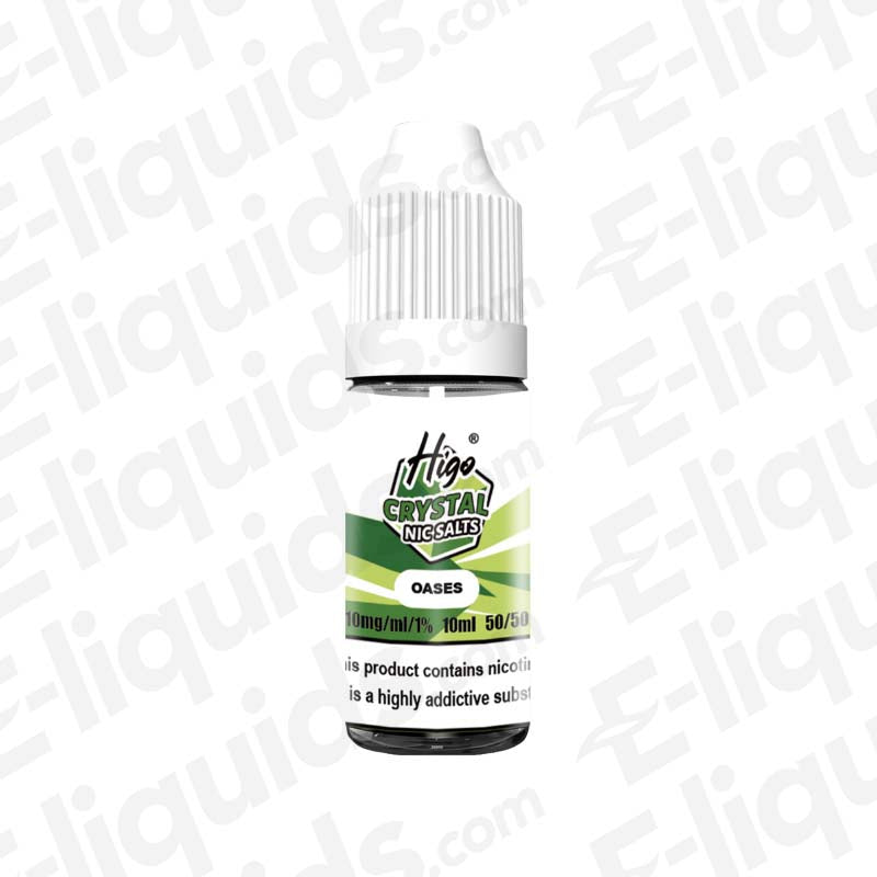 Higo Crystal Oasis 10mg Nic Salt E-liquid