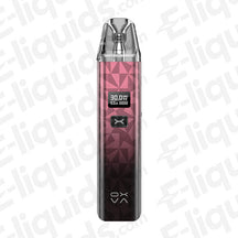 Oxva Xlim Classic Pod Vape Kit in sleek pink design, featuring digital display and compact shape for MTL vaping.